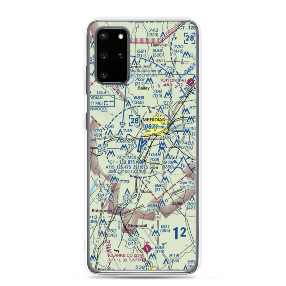 Key Field (MEI) VFR Sectional Samsung Case Samsung Galaxy S20 Plus model shown