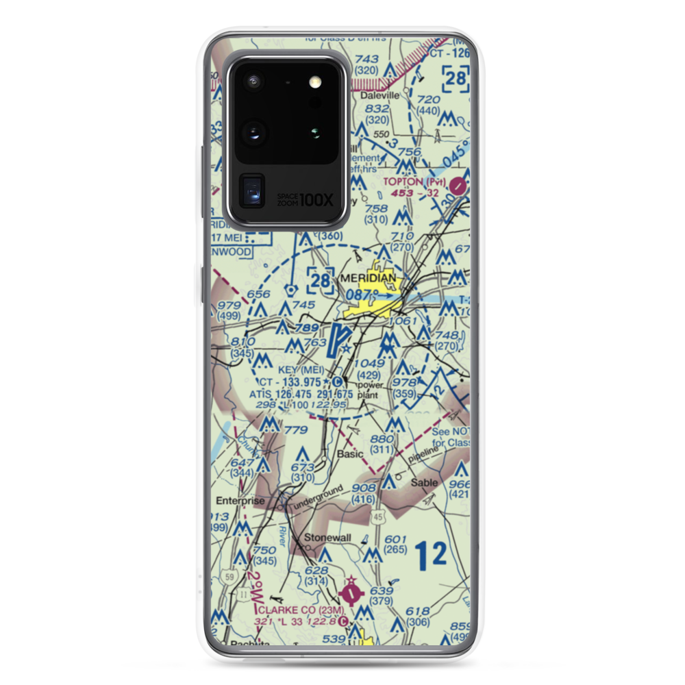 Key Field (MEI) VFR Sectional Samsung Case Samsung Galaxy S20 Ultra model shown