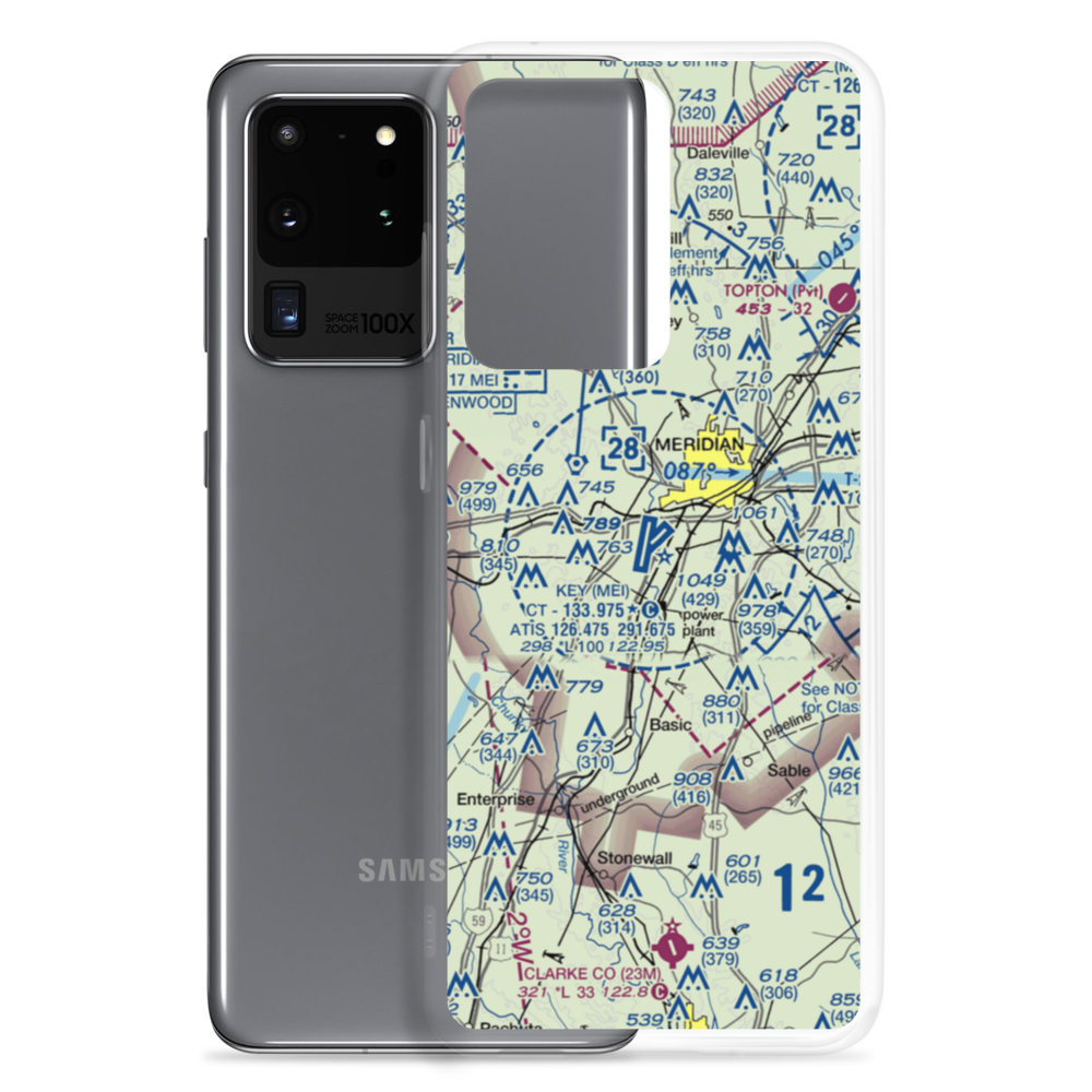 Key Field (MEI) VFR Sectional Samsung Case Samsung Galaxy S20 Ultra model shown