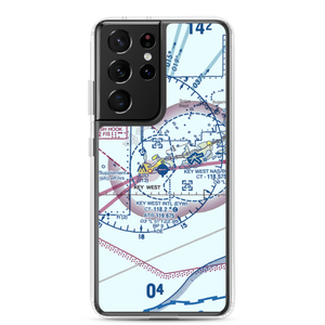 Key West International Airport (EYW) VFR Sectional Samsung Case