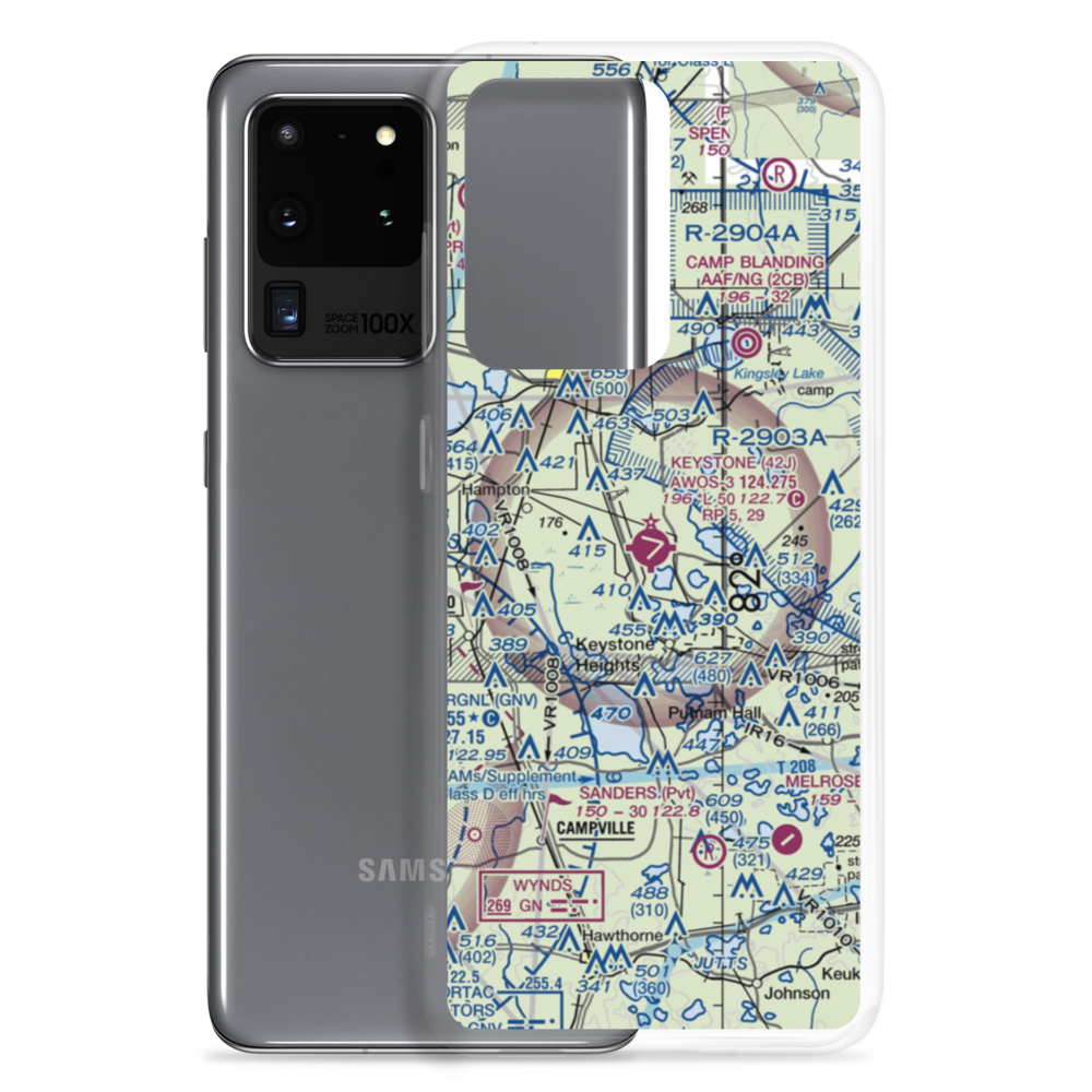 Keystone Airpark (42J) VFR Sectional Samsung Case Samsung Galaxy S20 Ultra model shown