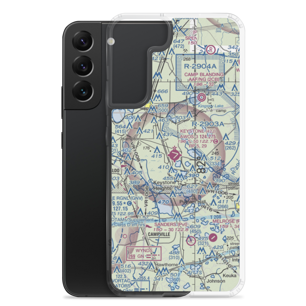 Keystone Airpark (42J) VFR Sectional Samsung Case Samsung Galaxy S22 Plus model shown