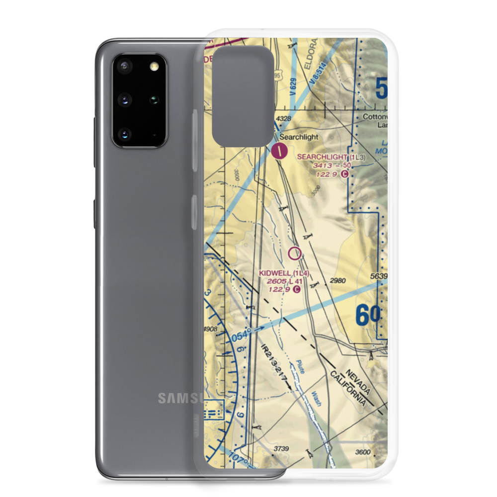 Kidwell Airport (1L4) VFR Sectional Samsung Case Samsung Galaxy S20 Plus model shown