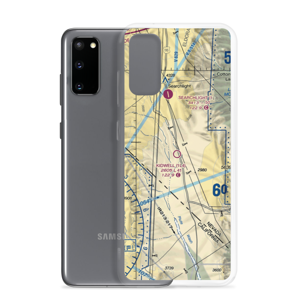 Kidwell Airport (1L4) VFR Sectional Samsung Case Samsung Galaxy S20 model shown