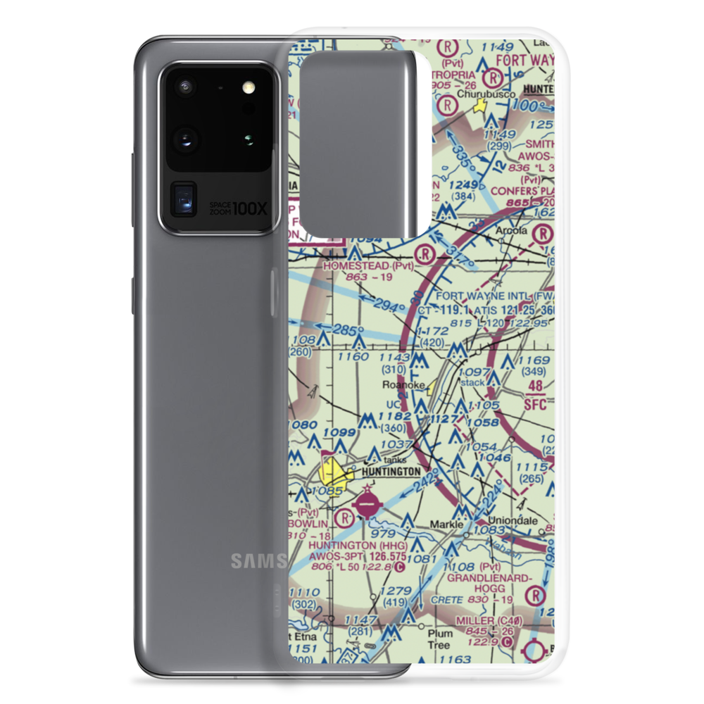 Kilsoquah Farm Airport (8IS2) VFR Sectional Samsung Case Samsung Galaxy S20 Ultra model shown