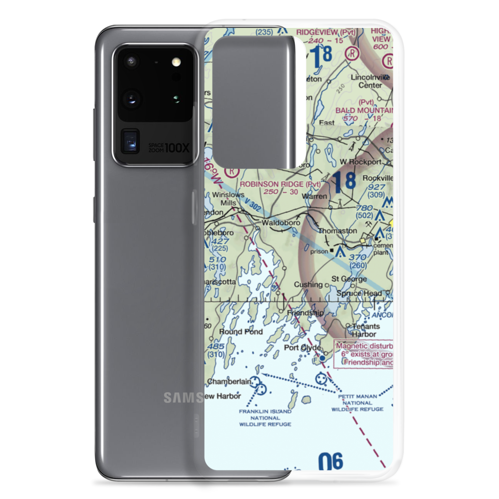 Kimberly Airport (ME56) VFR Sectional Samsung Case Samsung Galaxy S20 Ultra model shown