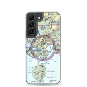 King Cove Airport (KVC) VFR Sectional Samsung Case