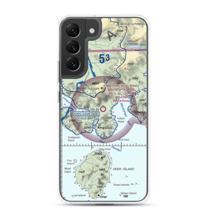 King Cove Airport (KVC) VFR Sectional Samsung Case
