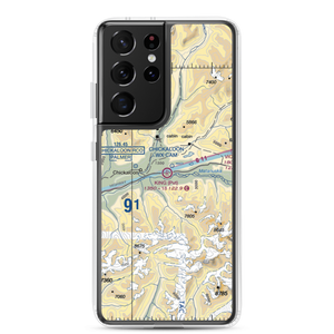 King Ranch Airport (AK59) VFR Sectional Samsung Case