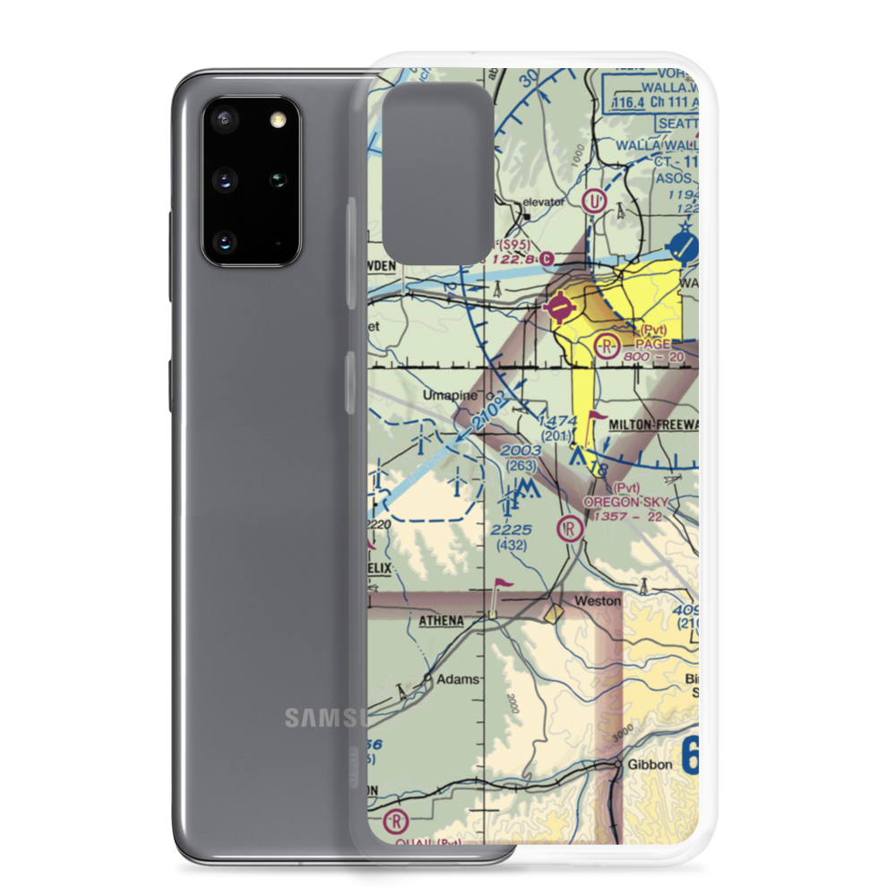 King's Airport (9OR4) VFR Sectional Samsung Case Samsung Galaxy S20 Plus model shown