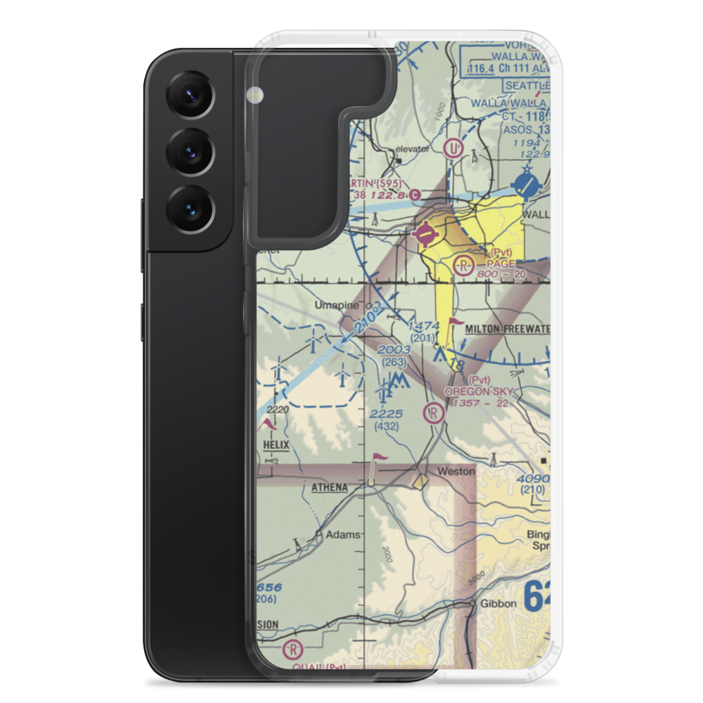 King's Airport (9OR4) VFR Sectional Samsung Case Samsung Galaxy S22 Plus model shown