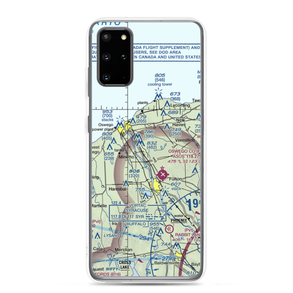 Kingdom Field (5NK5) VFR Sectional Samsung Case Samsung Galaxy S20 Plus model shown