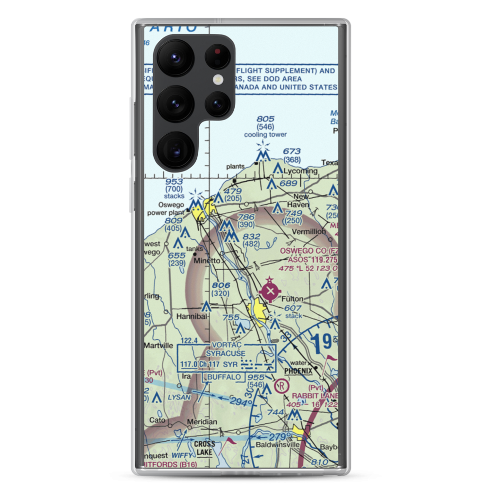 Kingdom Field (5NK5) VFR Sectional Samsung Case Samsung Galaxy S22 Ultra model shown