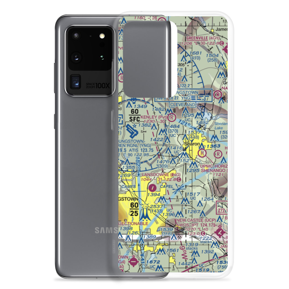 Kirila Heliport (4D5) VFR Sectional Samsung Case Samsung Galaxy S20 Ultra model shown