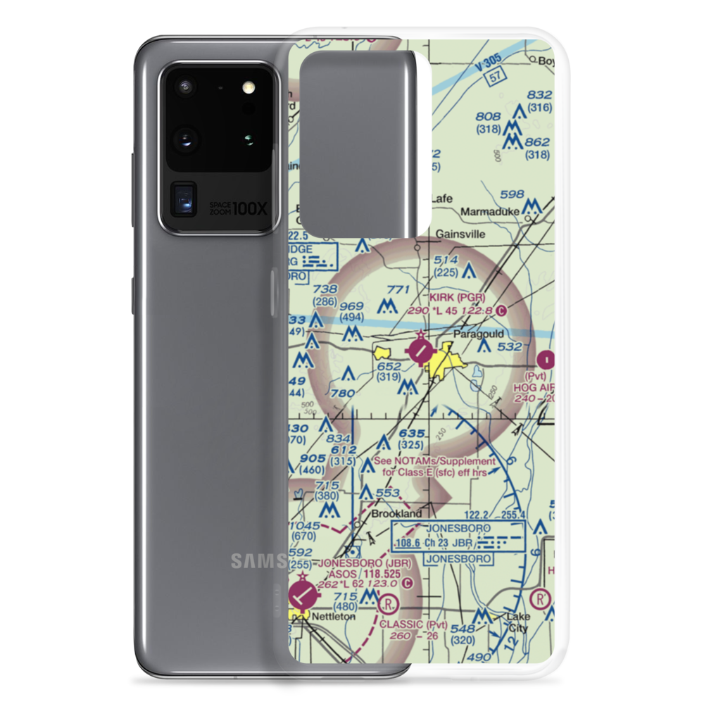 Kirk Field (PGR) VFR Sectional Samsung Case Samsung Galaxy S20 Ultra model shown