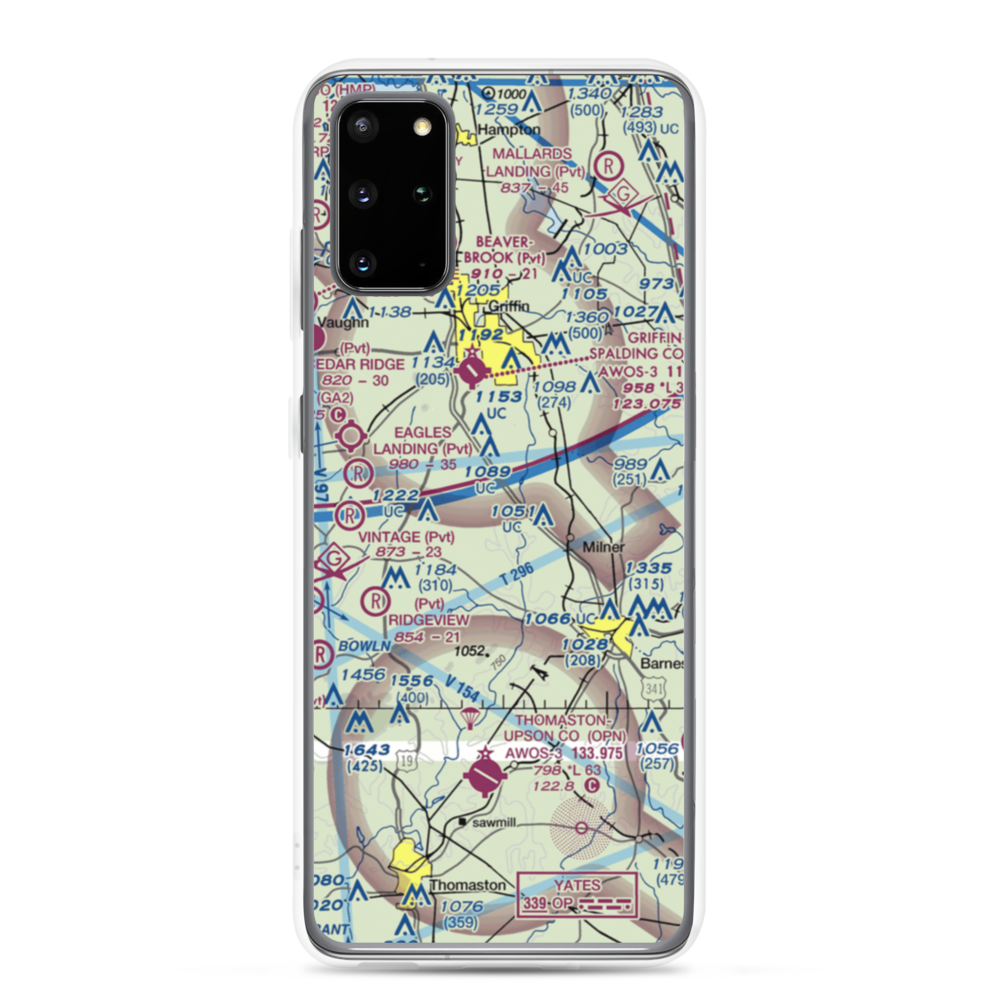 Kitchens Field (4GA7) VFR Sectional Samsung Case Samsung Galaxy S20 Plus model shown
