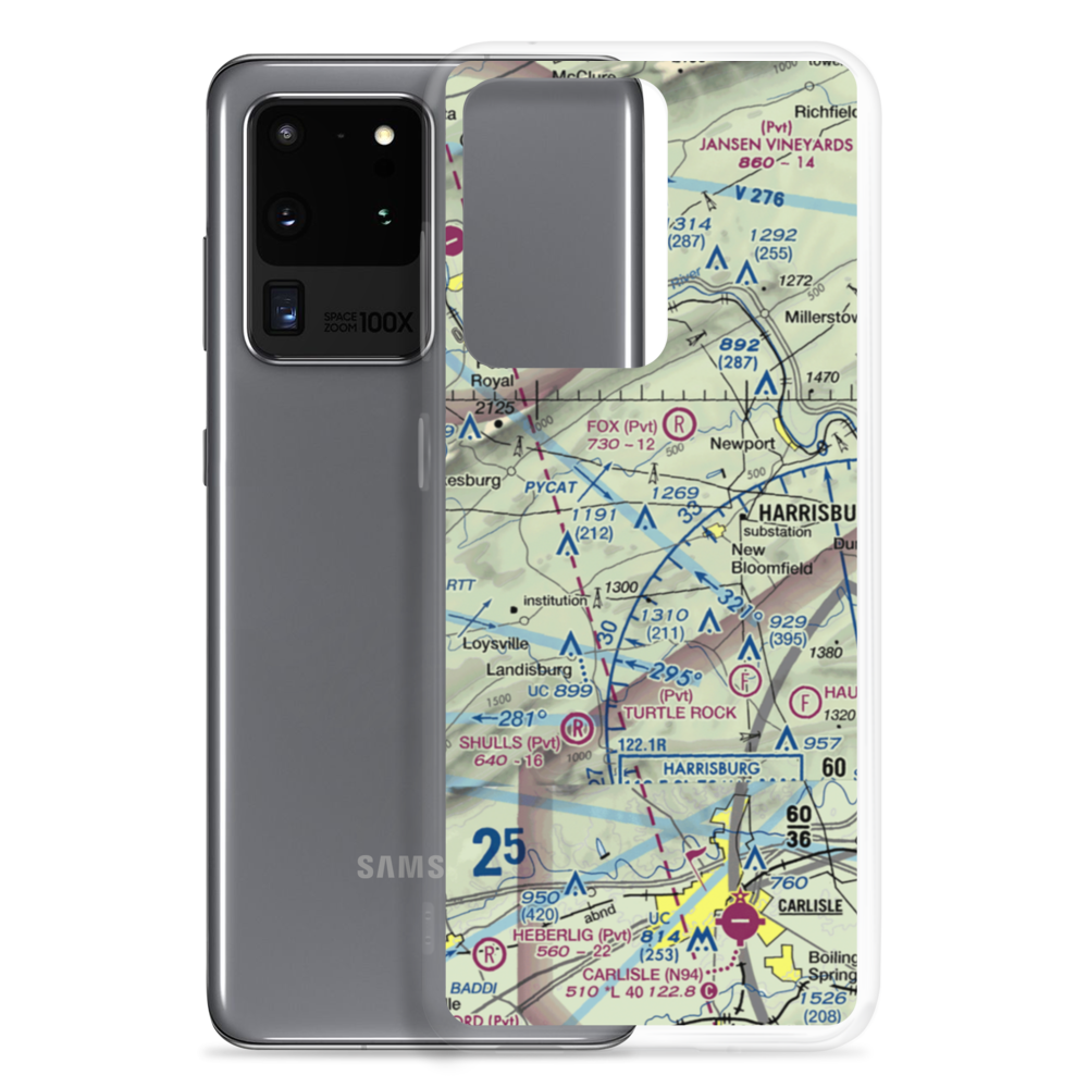 Kitner Airport (0PN4) VFR Sectional Samsung Case Samsung Galaxy S20 Ultra model shown