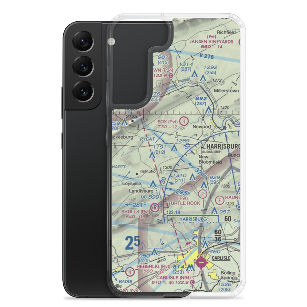 Kitner Airport (0PN4) VFR Sectional Samsung Case Samsung Galaxy S22 Plus model shown