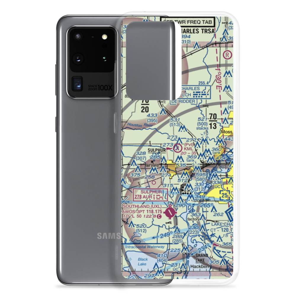 Kml Airport (12LA) VFR Sectional Samsung Case Samsung Galaxy S20 Ultra model shown