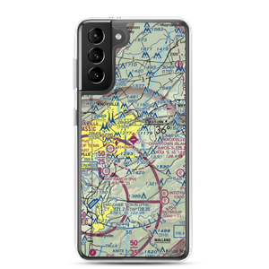 Knoxville Downtown Island Airport (DKX) VFR Sectional Samsung Case