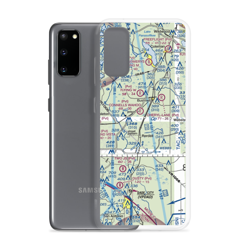 Ko-Kee Airport (4FL2) VFR Sectional Samsung Case Samsung Galaxy S20 model shown