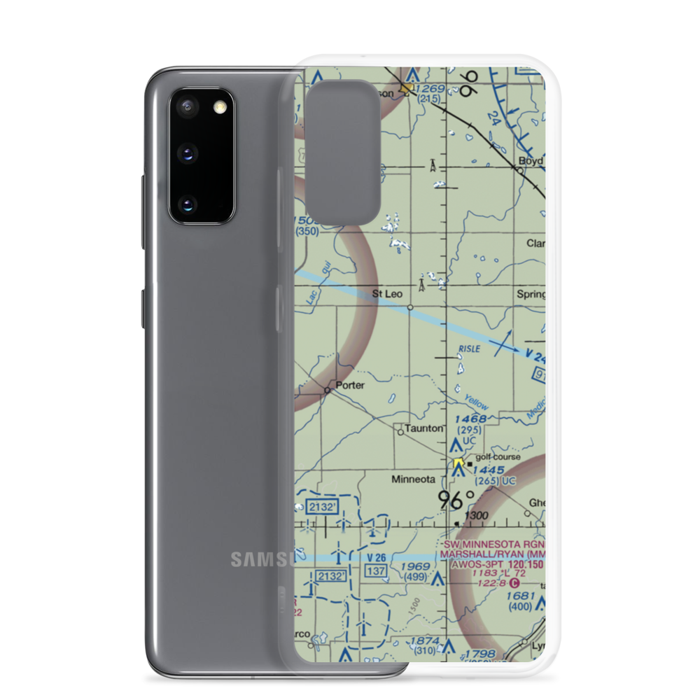 Koch's Personal Field (MY04) VFR Sectional Samsung Case Samsung Galaxy S20 model shown