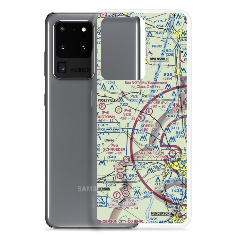 Koester Field (5II5) VFR Sectional Samsung Case Samsung Galaxy S20 Ultra model shown