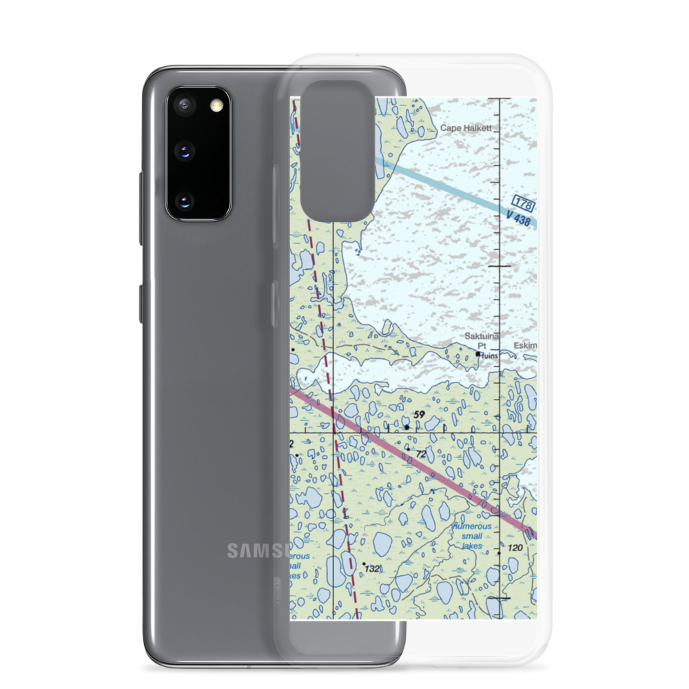 Kogru River (A41) VFR Sectional Samsung Case Samsung Galaxy S20 model shown
