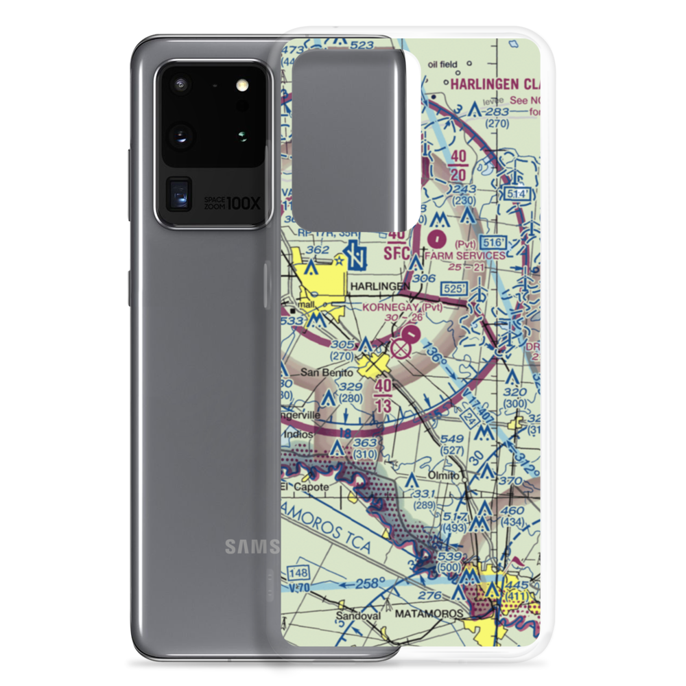 Kornegay Private Airport (53XS) VFR Sectional Samsung Case Samsung Galaxy S20 Ultra model shown