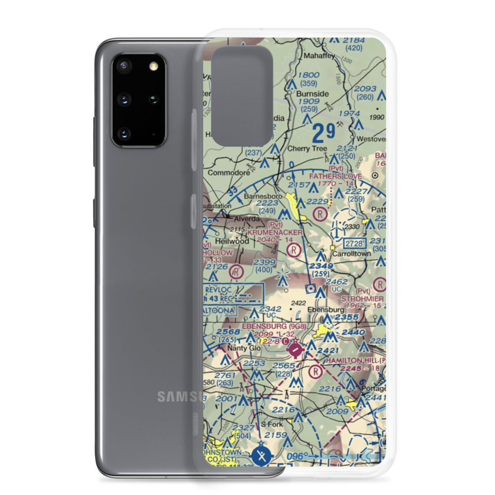 Krumenacker Airport (85PA) VFR Sectional Samsung Case Samsung Galaxy S20 Plus model shown