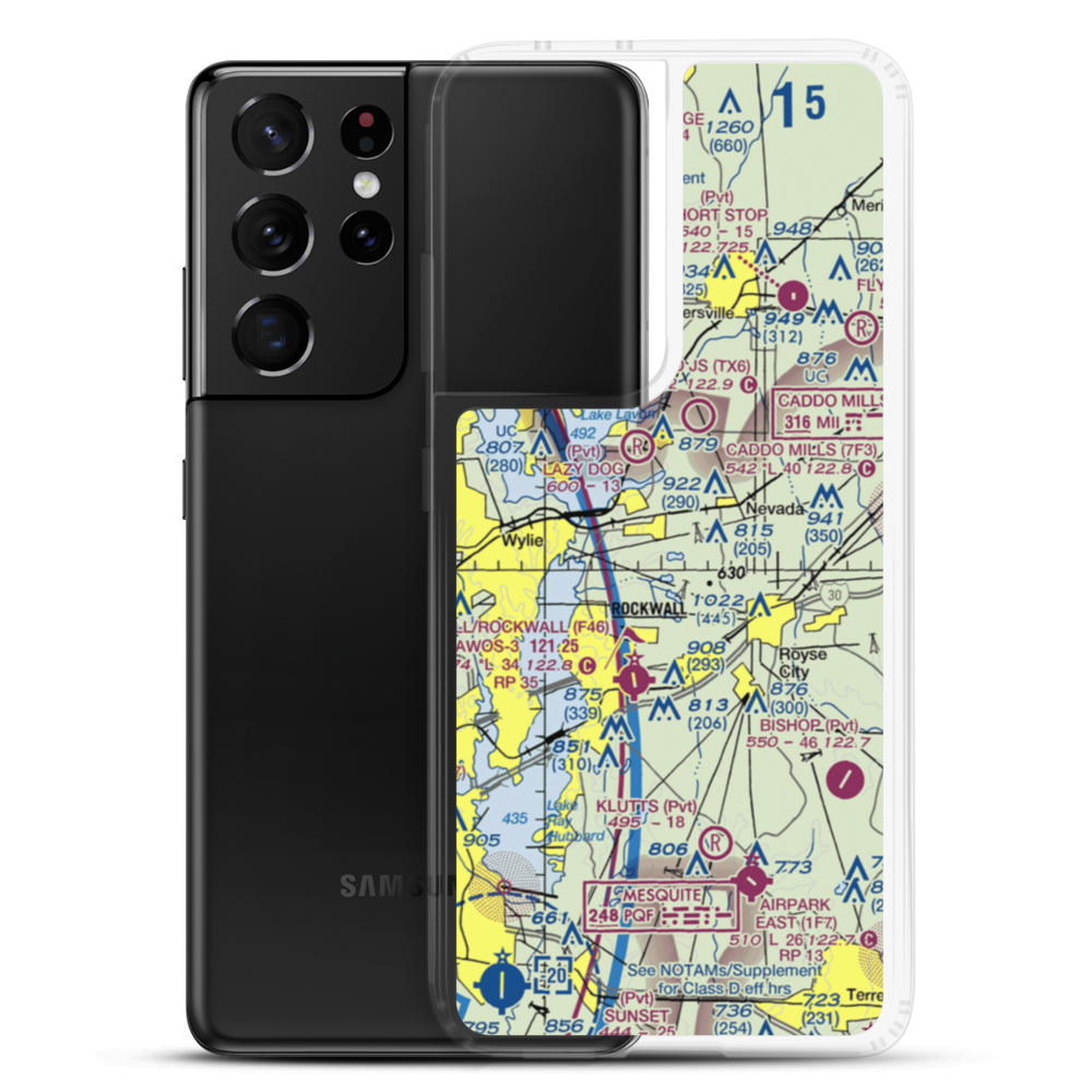 Kudlacek Field (TT32) VFR Sectional Samsung Case Samsung Galaxy S21 Ultra model shown