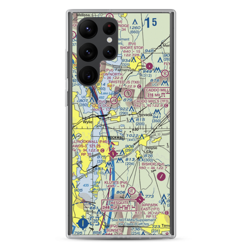 Kudlacek Field (TT32) VFR Sectional Samsung Case Samsung Galaxy S22 Ultra model shown