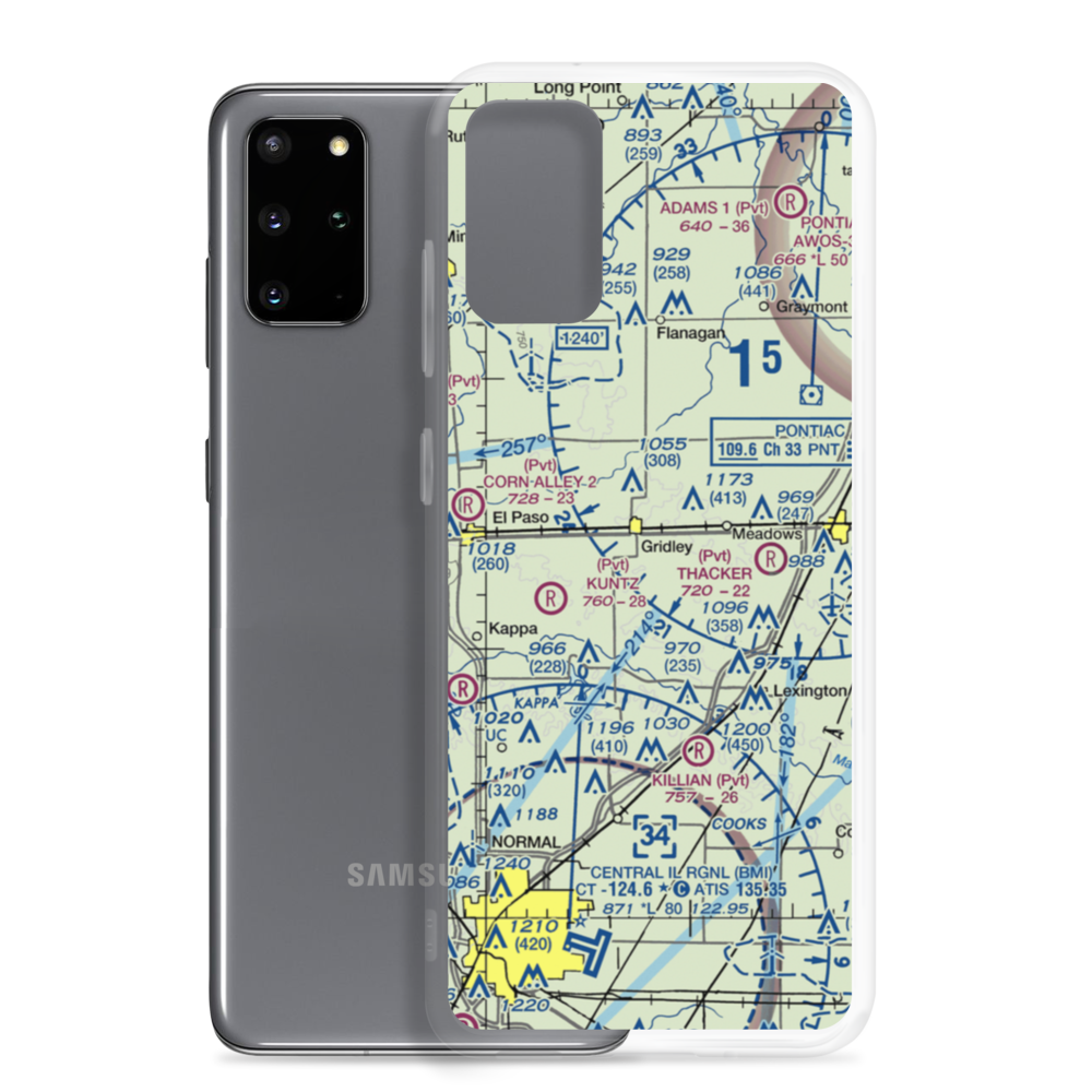 Kuntz Field (IS64) VFR Sectional Samsung Case Samsung Galaxy S20 Plus model shown