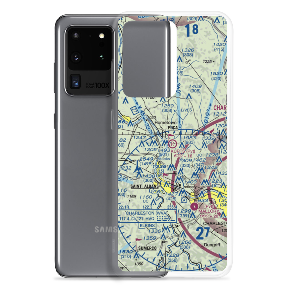 Kurt's Field (27WV) VFR Sectional Samsung Case Samsung Galaxy S20 Ultra model shown