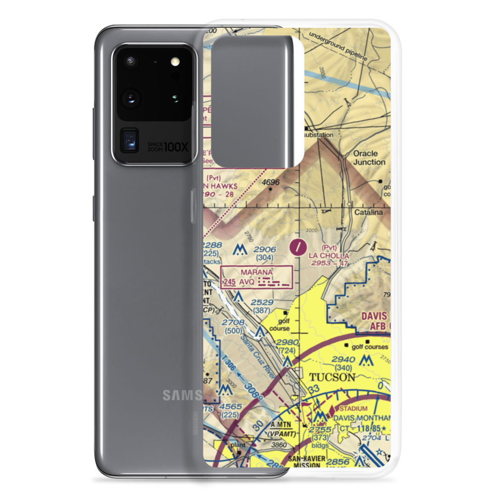 La Cholla Airpark (57AZ) VFR Sectional Samsung Case Samsung Galaxy S20 Ultra model shown