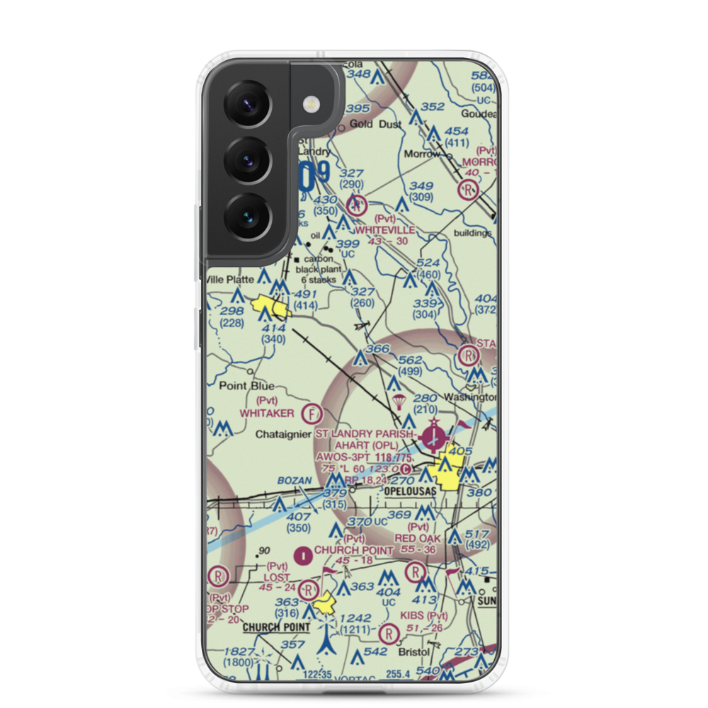 La Petite Airdrome Ultralightport (LS59) VFR Sectional Samsung Case Samsung Galaxy S22 Plus model shown