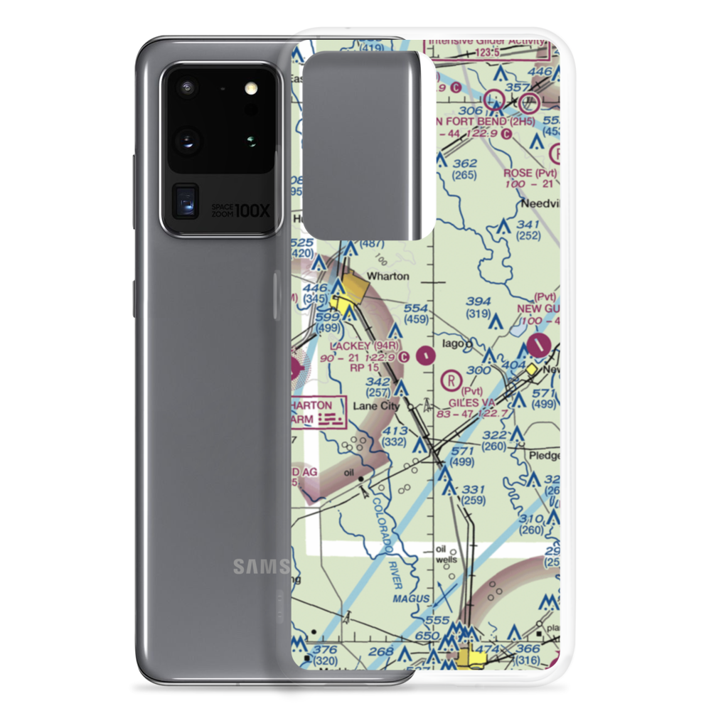 Lackey Aviation Airport (94R) VFR Sectional Samsung Case Samsung Galaxy S20 Ultra model shown