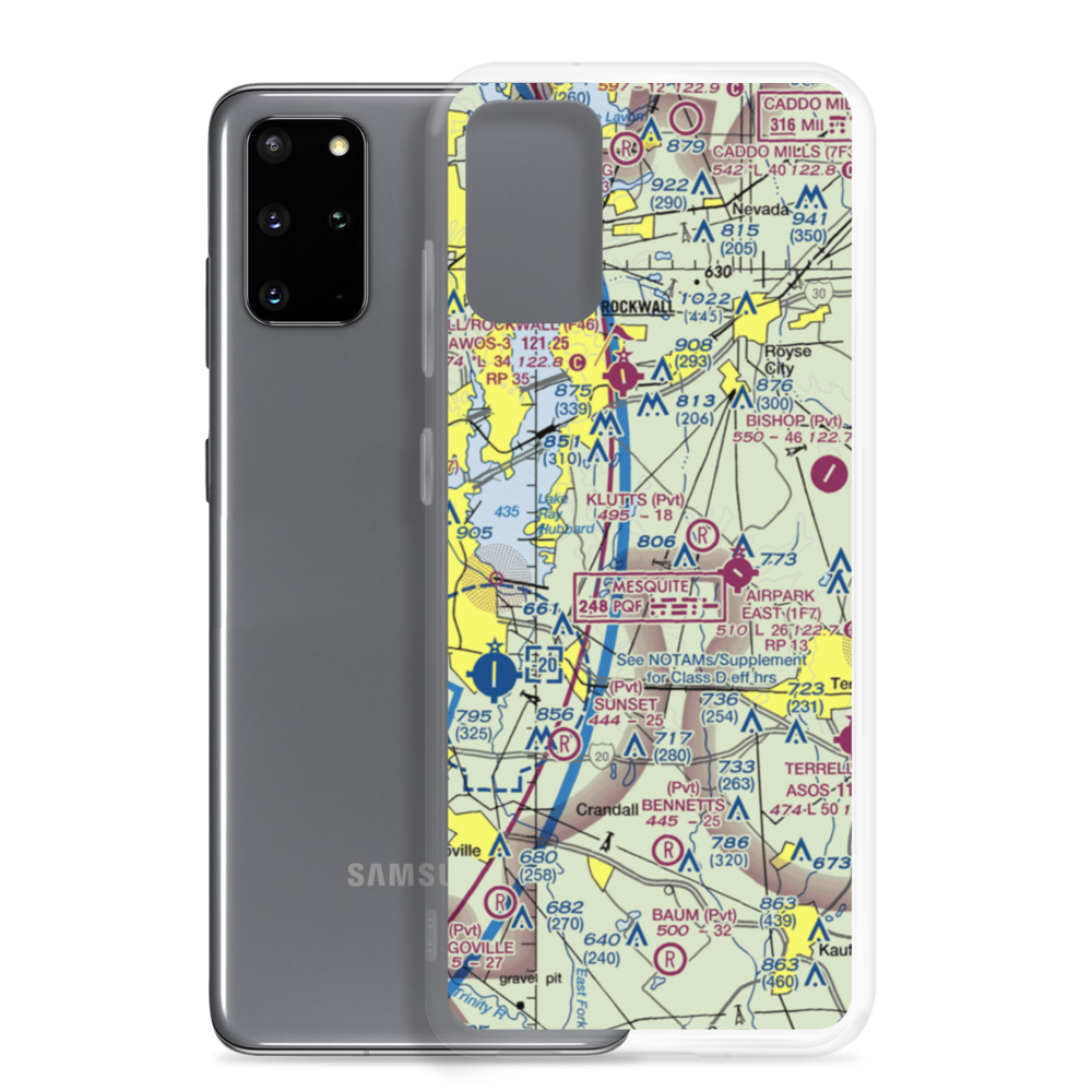 Lagrone Ranch Airport (19TA) VFR Sectional Samsung Case Samsung Galaxy S20 Plus model shown