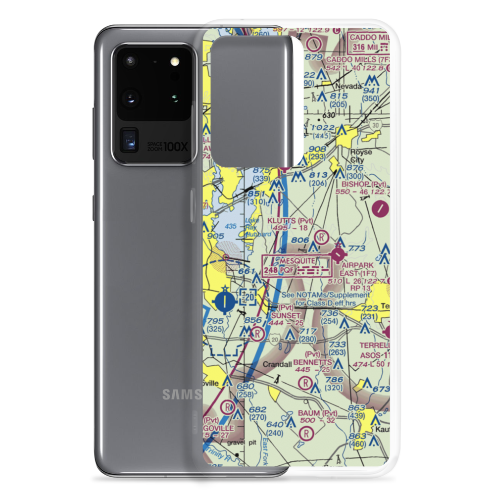 Lagrone Ranch Airport (19TA) VFR Sectional Samsung Case Samsung Galaxy S20 Ultra model shown