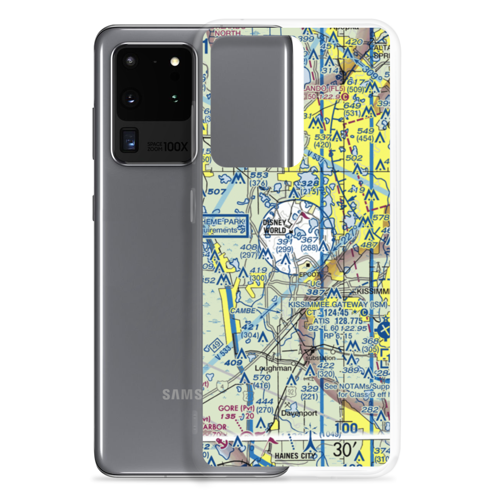 Lake Buena Vista STOLport (DWS) VFR Sectional Samsung Case Samsung Galaxy S20 Ultra model shown