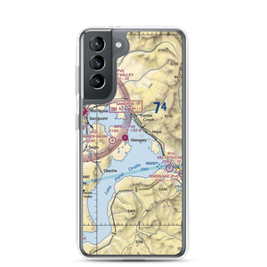 Lake Pend Oreille Seaplane Base (S96) VFR Sectional Samsung Case