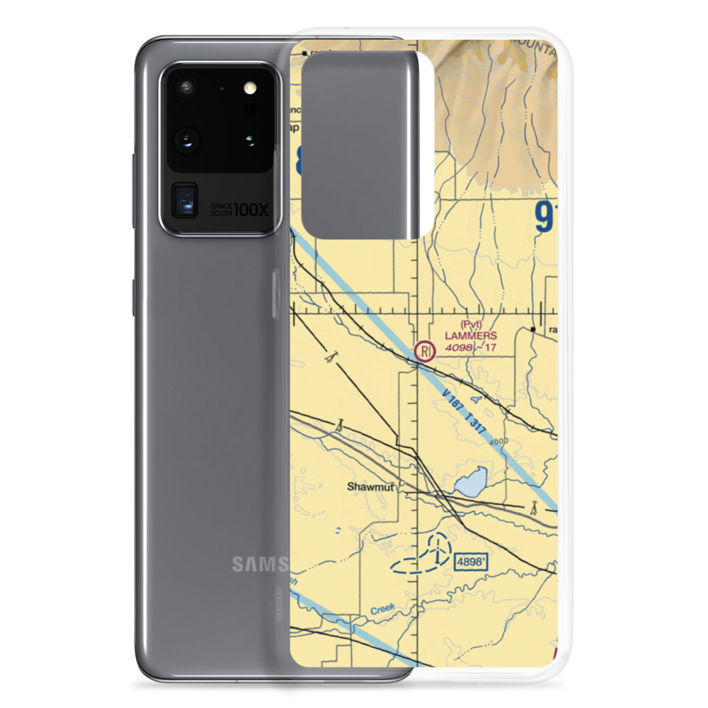 Lammers Airport (11MT) VFR Sectional Samsung Case Samsung Galaxy S20 Ultra model shown