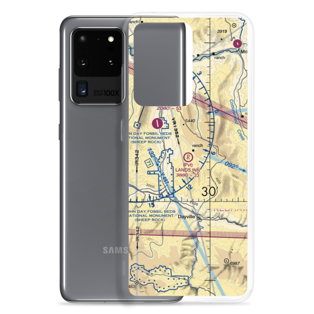 Land's Inn Ranch Airport (49OR) VFR Sectional Samsung Case Samsung Galaxy S20 Ultra model shown