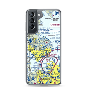 Langley Air Force Base (LFI) VFR Sectional Samsung Case