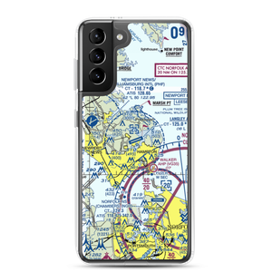 Langley Air Force Base (LFI) VFR Sectional Samsung Case