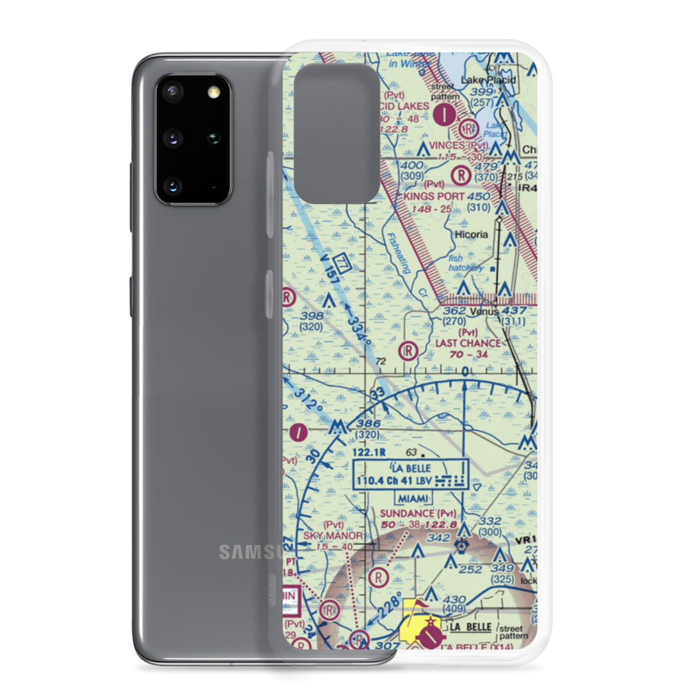 Last Chance Ranch Airport (3FD0) VFR Sectional Samsung Case Samsung Galaxy S20 Plus model shown