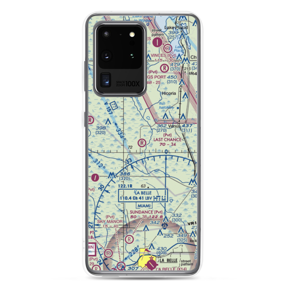Last Chance Ranch Airport (3FD0) VFR Sectional Samsung Case Samsung Galaxy S20 Ultra model shown