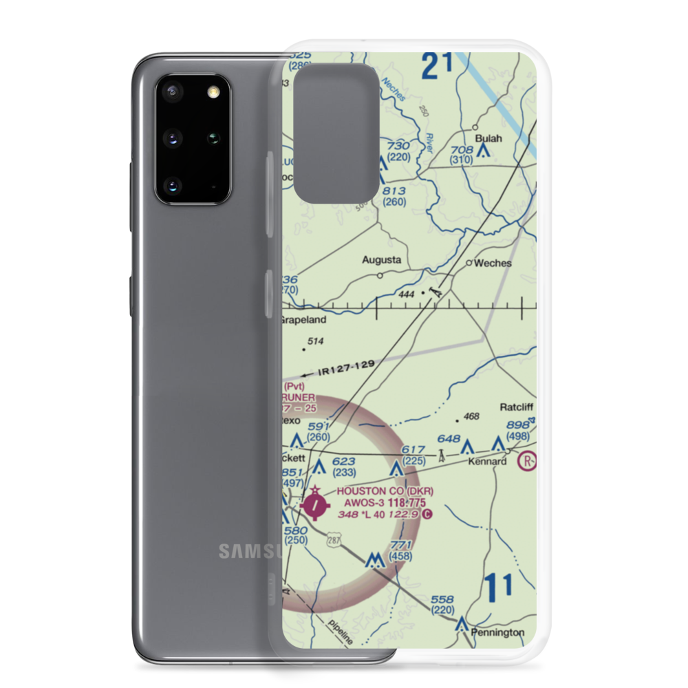 Last Resort Airport (1TA4) VFR Sectional Samsung Case Samsung Galaxy S20 Plus model shown