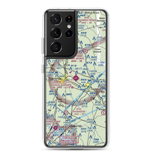 Laurens County Airport (LUX) VFR Sectional Samsung Case