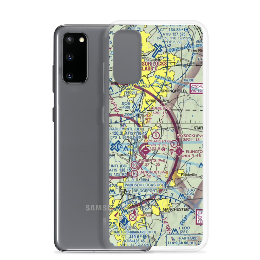 Laurie Field (CT19) VFR Sectional Samsung Case Samsung Galaxy S20 model shown